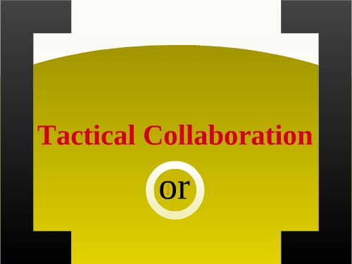 tactical collaborations  2011 mla version