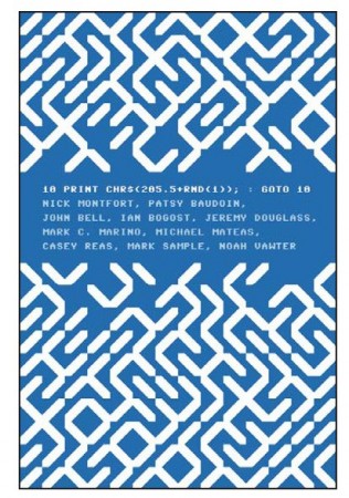 Cover to 10 PRINT (MIT Press, 2012)