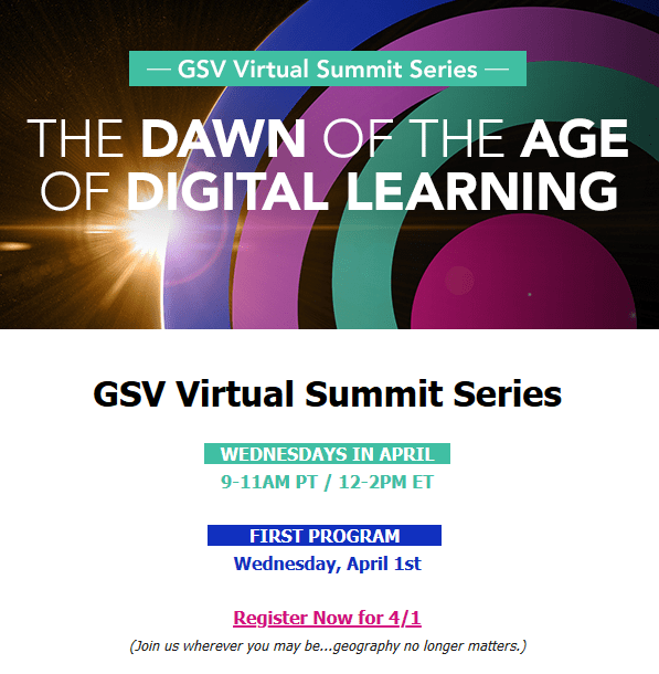 GSV Virtual Summit Email Header